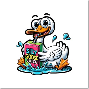 Silly Goose Juice Posters and Art